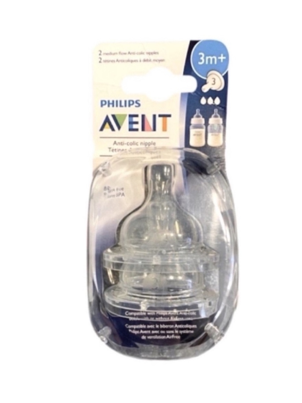 Philips Avent Anti-Colic Bottle Nipples
